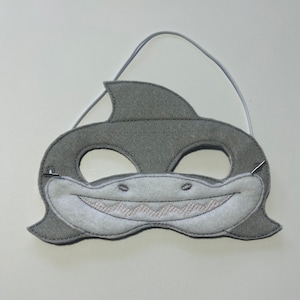 Shark Dress Up/Pretend Play Mask Ocean Animal Costume Halloween Birthday Party Favors Felt Mask