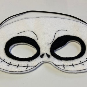 Skeleton Dress Up/Pretend Play Costume Halloween Birthday Party Favors Mask Felt Mask