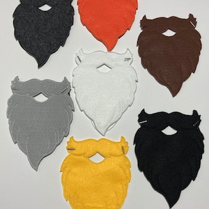 Beard Dress Up/Pretend Play Costume Halloween Birthday Party Favors Mask Felt Mask
