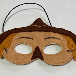 Scarecrow Dress Up/Pretend Play Costume Halloween Birthday Party Favors Mask Felt Mask