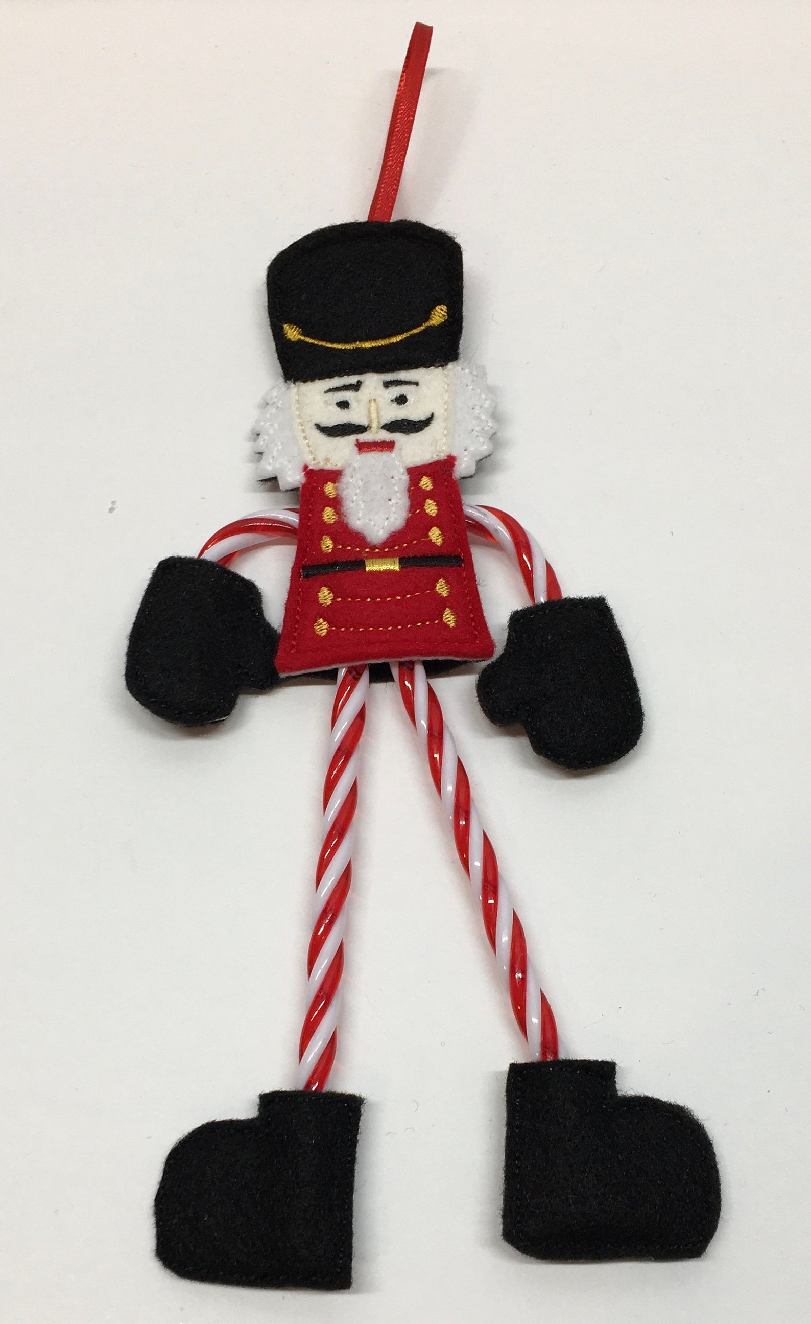Nutcracker Candy Cane Ornament Christmas Etsy
