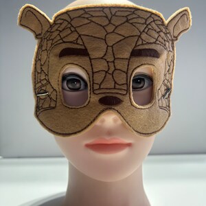 Armadillo Dress Up/pretend Play Mask Zoo Animal Costume Halloween ...