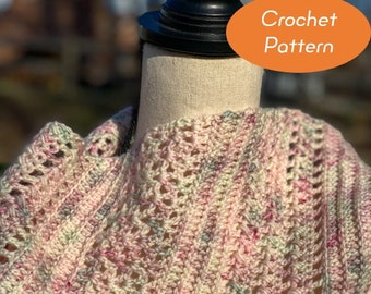 Patron CROCHET - Kinsa - Patron dentelle de capot au crochet facile