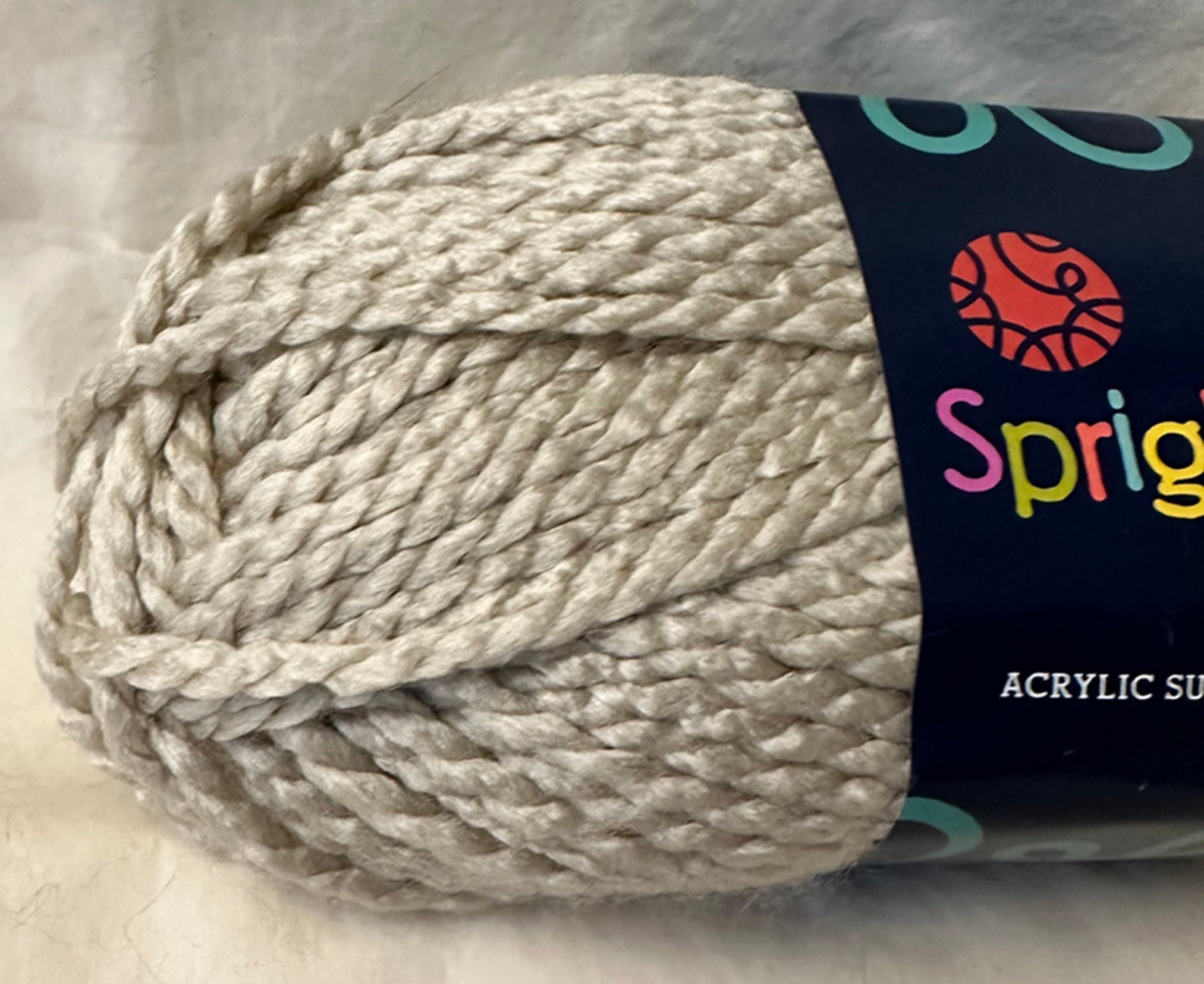YARN DESTASH Sprightly Yarns Acrylic Super Bulky Bluprint Dark Purple