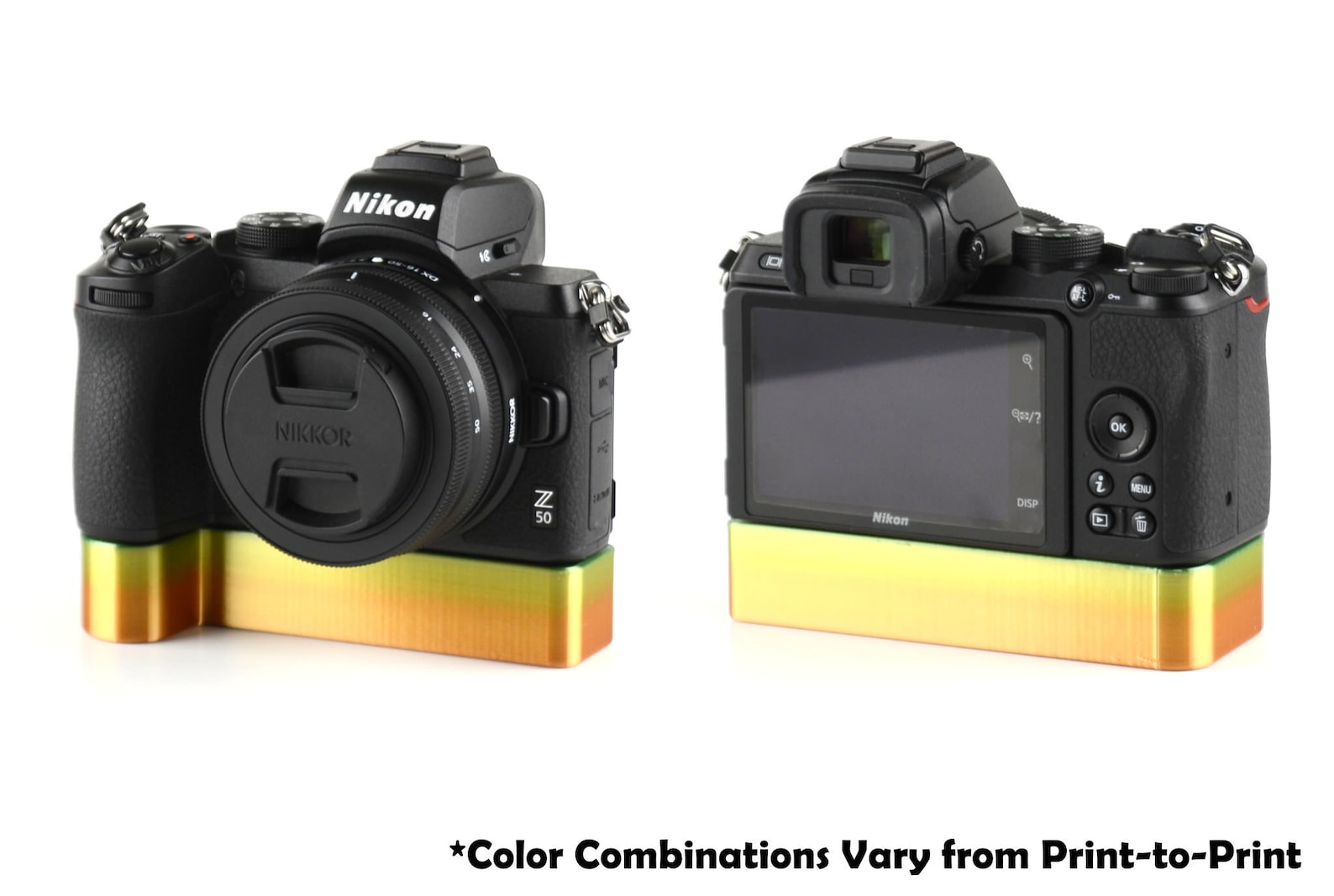 Camera Grip for Nikon Z50 With Tripod Mount Etsy UK