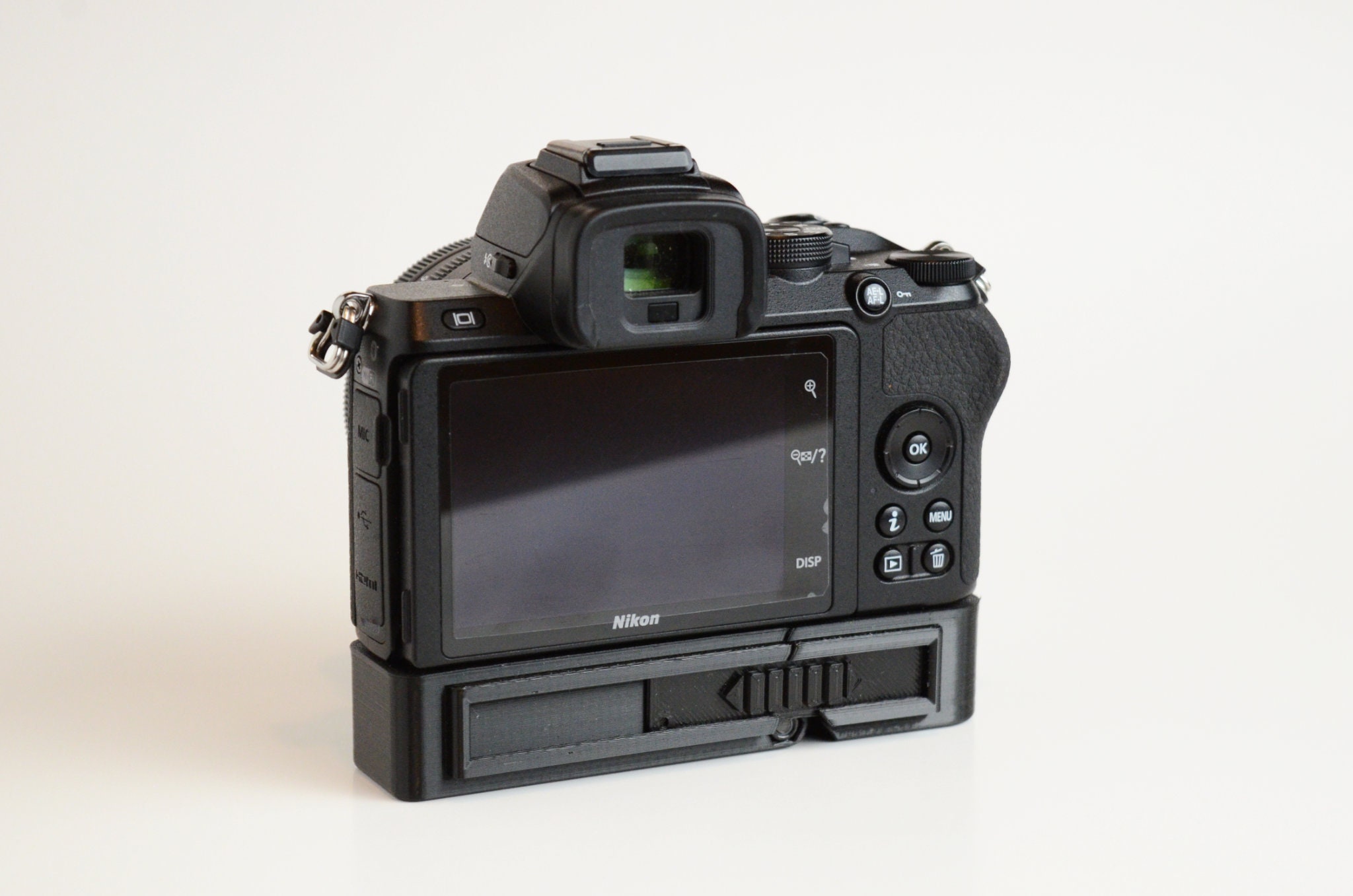 Camera Grip for Nikon Z50 With Battery Door Etsy