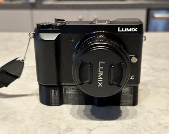 Poignée d&#39;appareil photo pour Panasonic Lumix DMC-GX85 avec fixation pour trépied