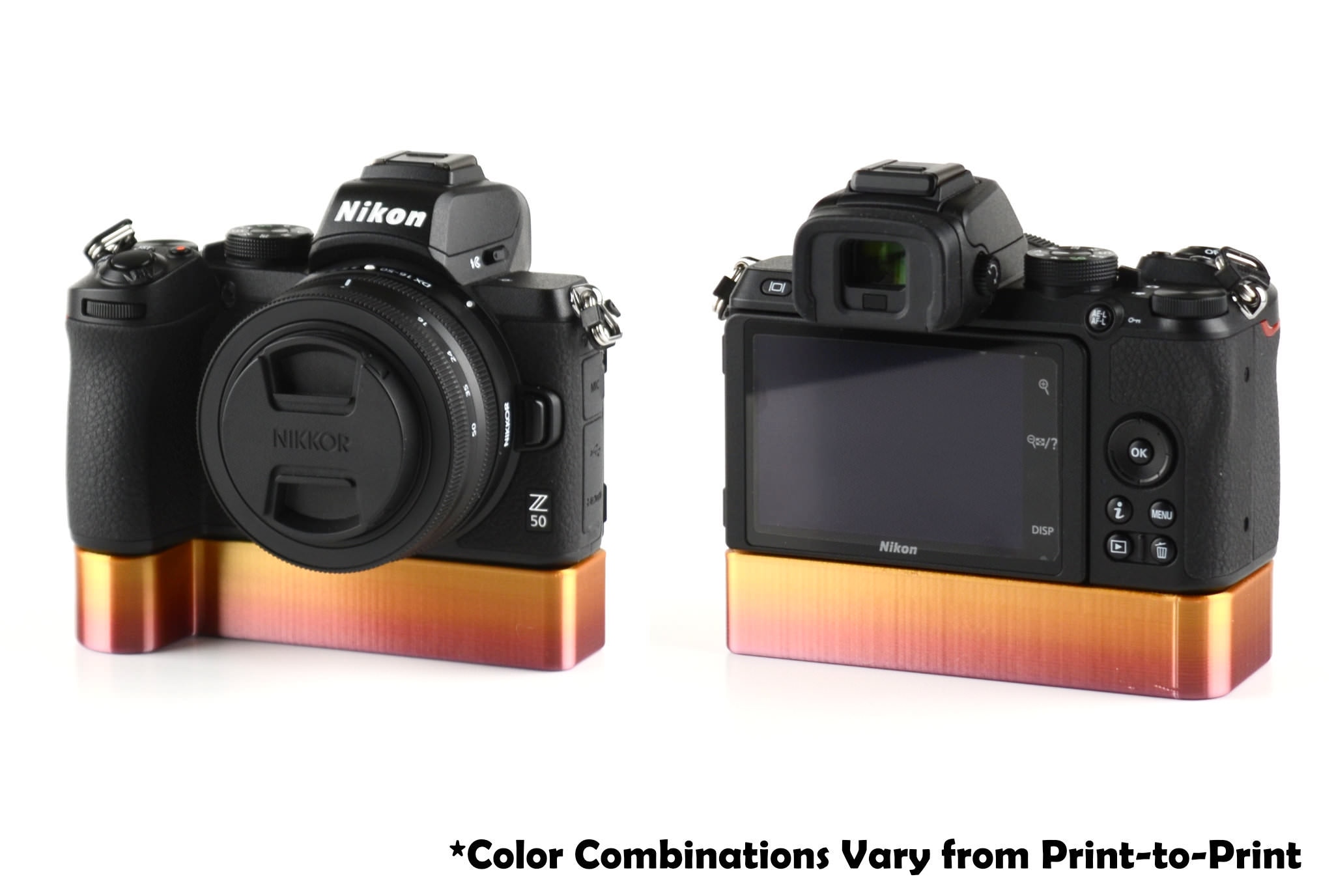 Camera Grip for Nikon Z50 With Tripod Mount - Etsy
