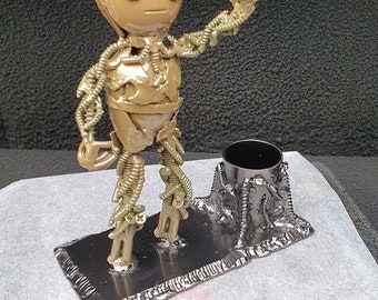Groot Guardians Of The Galaxy Sci-Fi Handmade Metal Art Productions