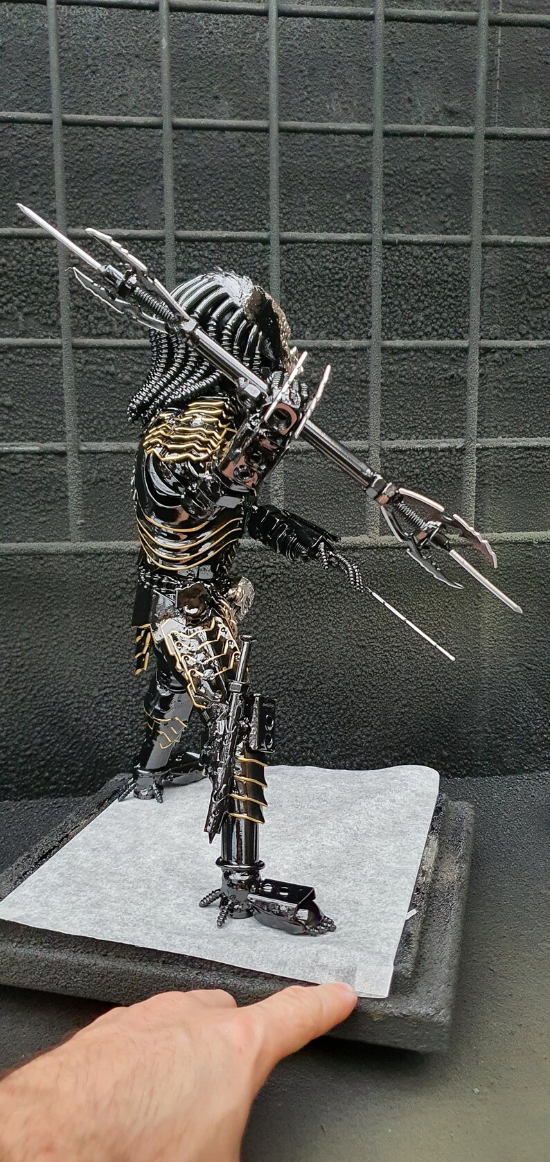 Inspired By: PREDATOR Nightshade Black MAPPRED40BG Metal Art ...