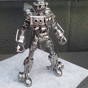 Inspired by: Bumblebee from Transformers MAPBB20SP Metal Art Productions Handmade Metal Sculptures Birthday Christmas One of a Kind Gift