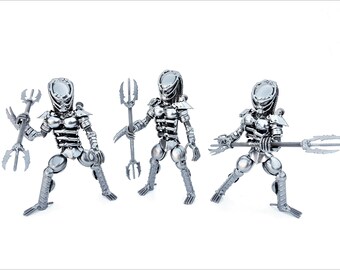 Inspired by: PREDATOR MAPPRED20SETS Metal Art Productions Handmade Metal Sculptures Birthday Christmas Ones of a Kind Gift Fathers Day