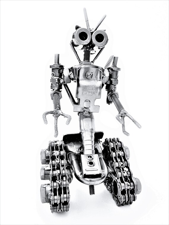 Short Circuit see Video Johnny 5 Big Silver Handmade | Etsy