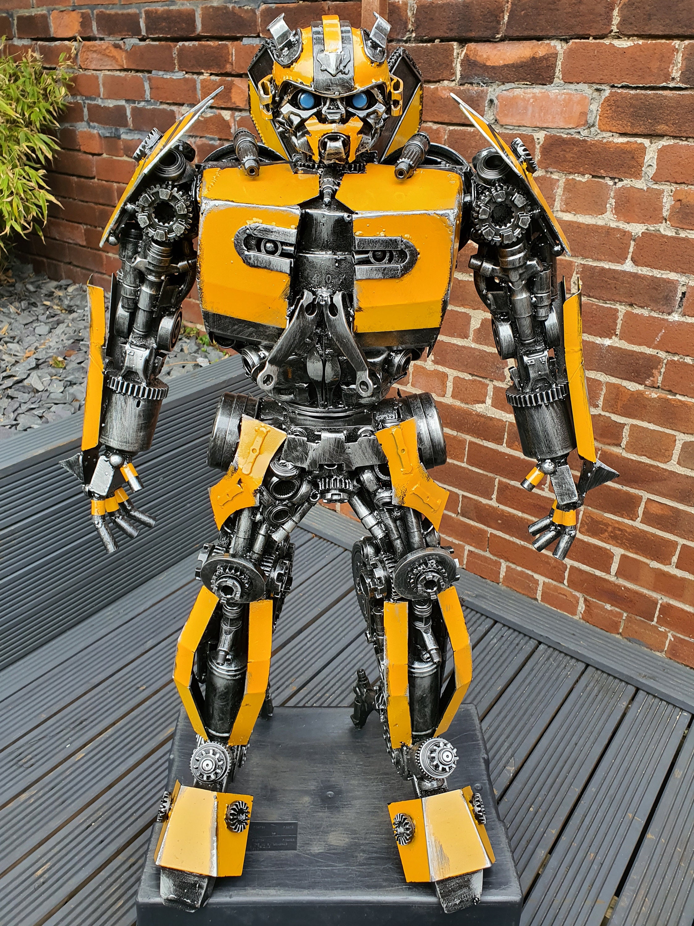 Transformers Bumblebee and Optimas Prime 120cm Sci-fi Handmade -  Israel