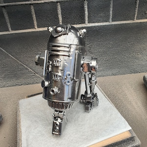 Inspired by: R2D2 from Star Wars MAPR2D2BS Metal Art Productions Handmade Metal Sculptures Birthday Christmas One of a Kind Gift
