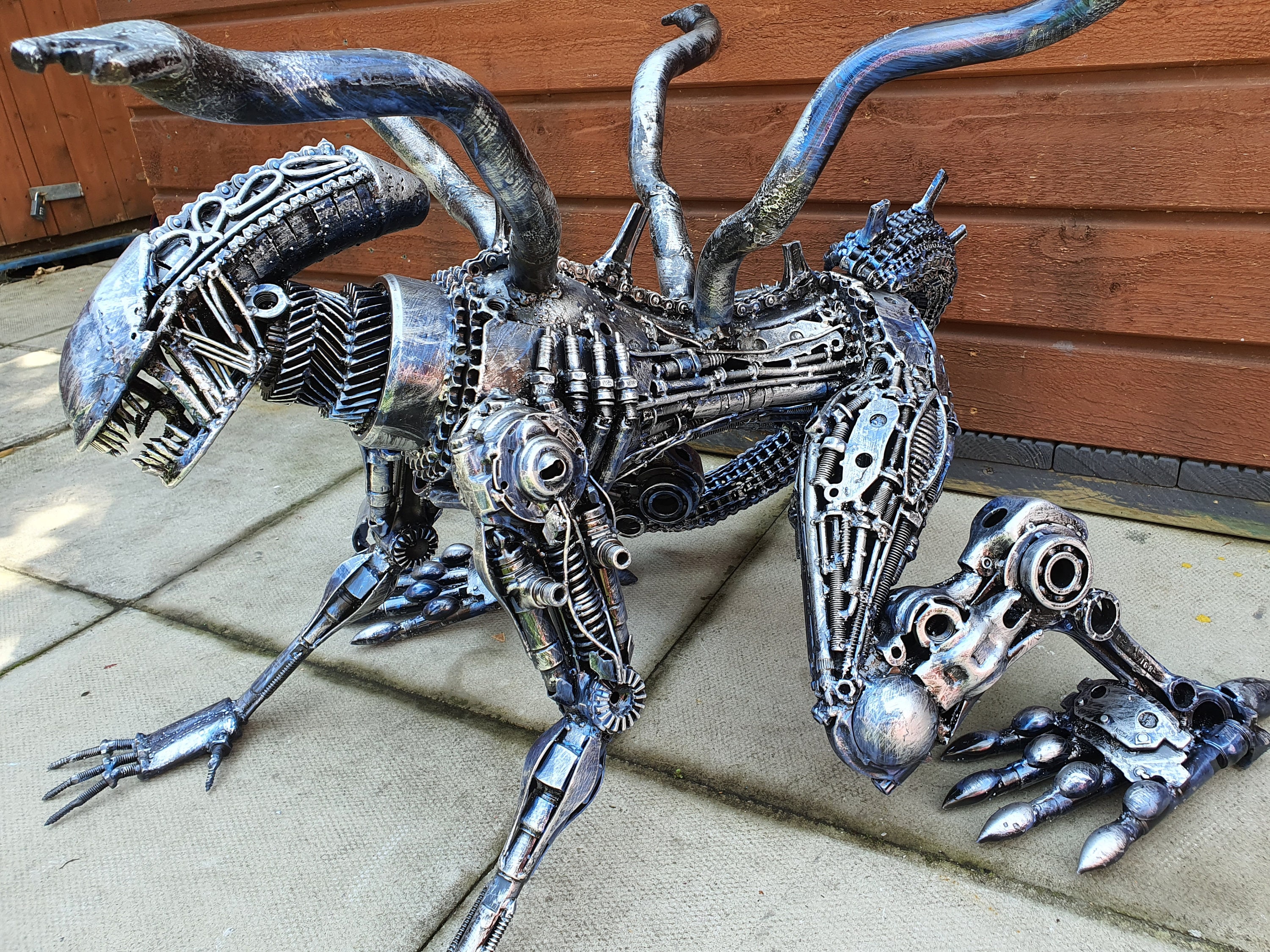 Inspired By: ALIEN MAPALNTABLE Metal Art Productions Handmade Metal ...