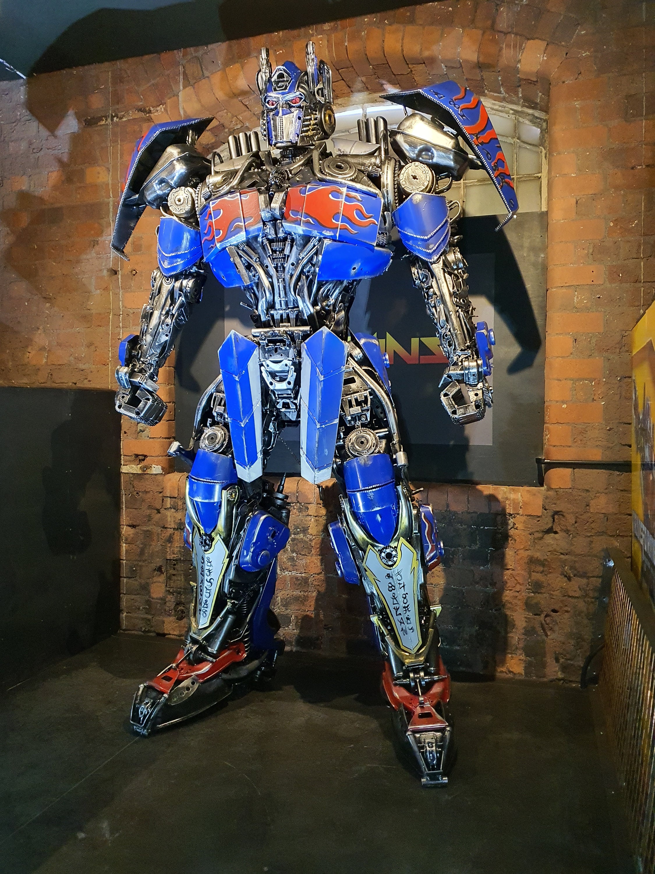 Optimas Prime Life Size Transformers Handmade Recycled Metal Art  Productions Sculpture - Etsy