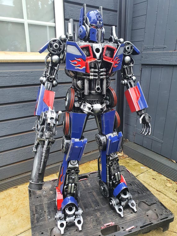 Inspired By: Transformers Optimus Prime 120cm Metal Art