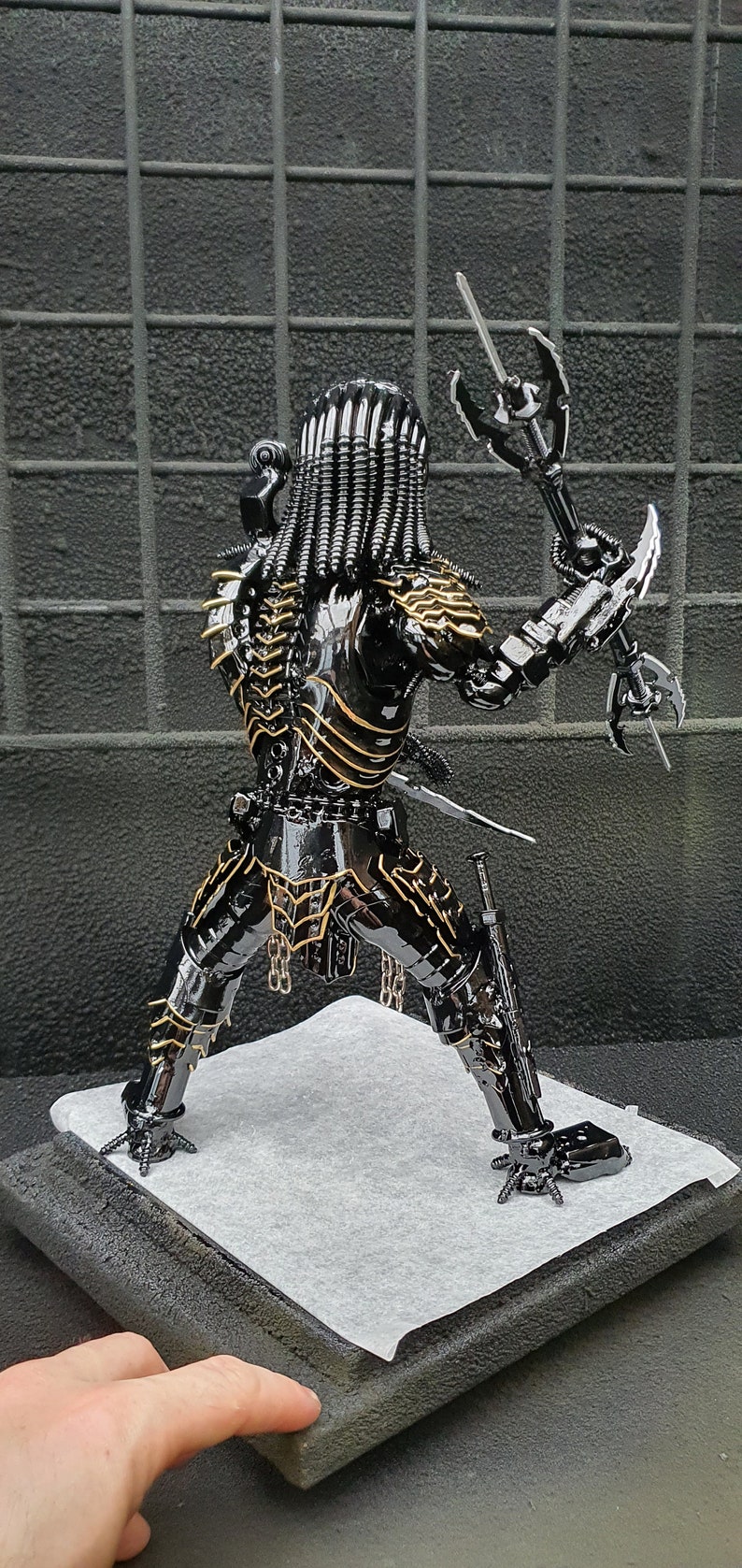 Inspired By: PREDATOR Nightshade Black MAPPRED40BG Metal Art ...