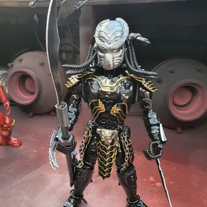 Inspirado por: PREDATOR Nightshade Black MAPPRED40 Metal Art Productions Esculturas de metal hechas a mano Cumpleaños Navidad Piezas únicas Regalo