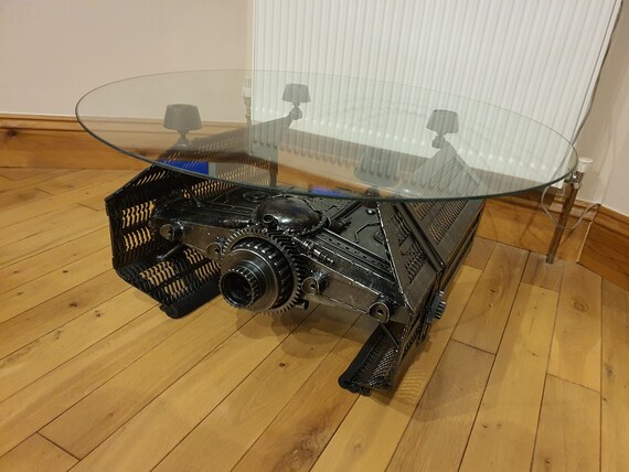 Inspired By: Tie Advance Coffee Table From Star Wars Metal Art
