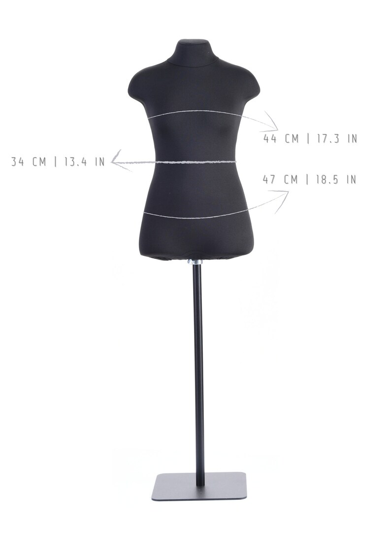 DL262 Half Scale Dress Form Mini Dressmaker Dummy Sewing