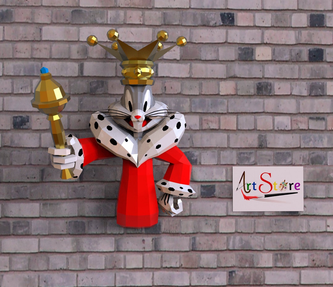 Bugs Bunny King Looney Tunes - Etsy