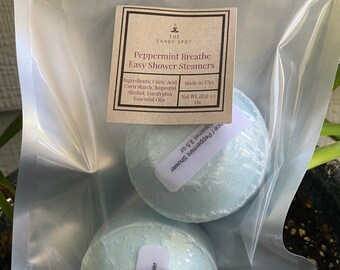 Peppermint Shower Steamer (2 per pack)