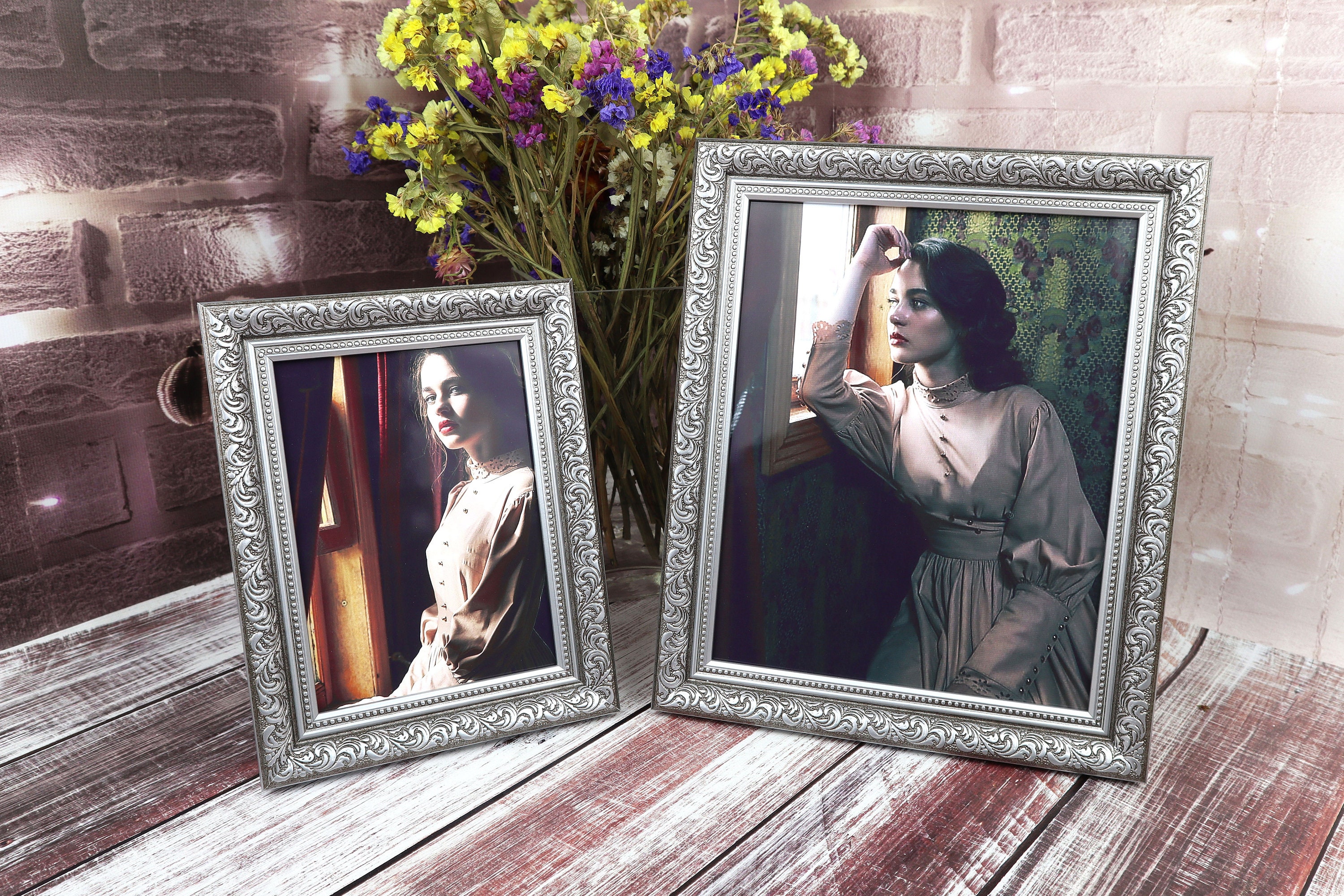 Ornate Gold Picture Frame Set of 4 Pcs. Baroque Style Photo Etsy