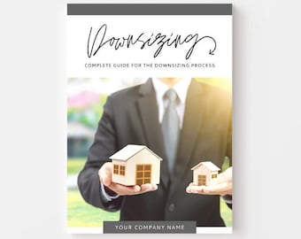 Downsizing Guide | Real Estate Marketing | Editable Guide for Real Estate Agents | Canva  Template | Real Estate Tools | Realtor PDF