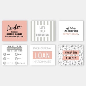 65 Lender Facebook Posts for | Editable | Lender Marketing | Loan Officer Facebook Templates | Loan Officer Graphics | Canva | Lender Tools