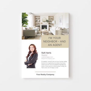 Flyer immobilier de quartier | | de marketing des agents immobiliers Modèle de flyer immobilier | de référence immobilière modèle d’agent immobilier | Modèle de marketing