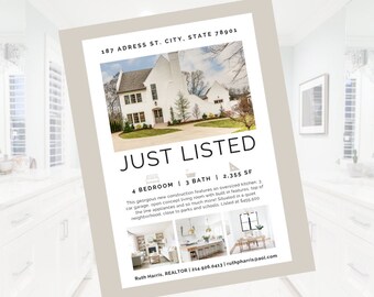 Flyer Neues Haus Etsy