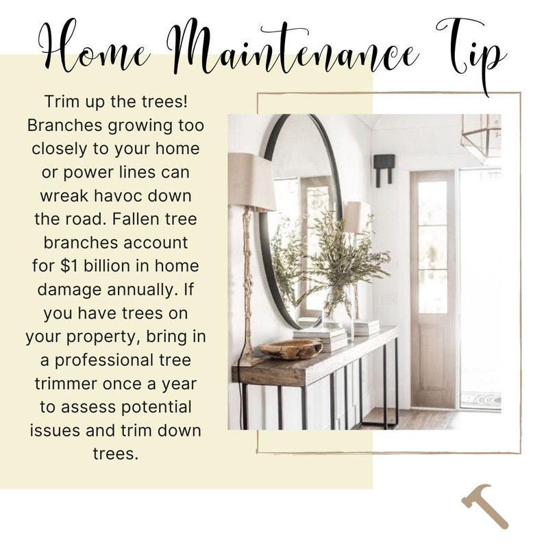 25 Home Maintenance Tips Real Estate Instagram Posts | Etsy