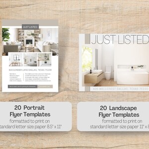 40 Real Estate Flyer Templates | Real Estate Marketing Bundle| Realtor ...