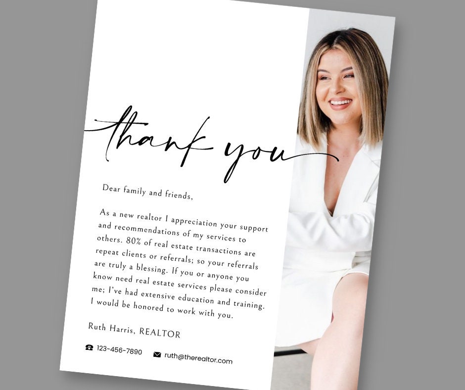 Realtor Marketing Letter | Referral Prospecting | New Agent | Real Estate Template | Realtor Flyer | New Realtor Referral Letter