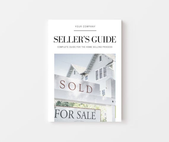 Editable Seller Packet for Realtors Real Estate Template - Etsy