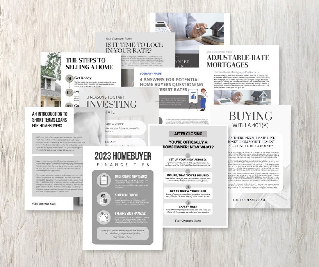11 Flyer Templates | Realtor Marketing Flyer Bundle | 2023 Real Estate ...