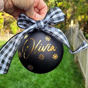 Personalized Christmas ornaments, name ornaments, personalized ornament, Holiday Ornament, Christmas decor, kids ornament, Christmas gifts