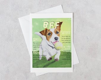 On Our Anniversary Jack Russell Greeting Card The Wildlife Range