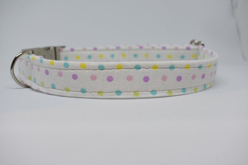 Easter Dog Collar Polka Dot Dog Collar Spring Dog Collar