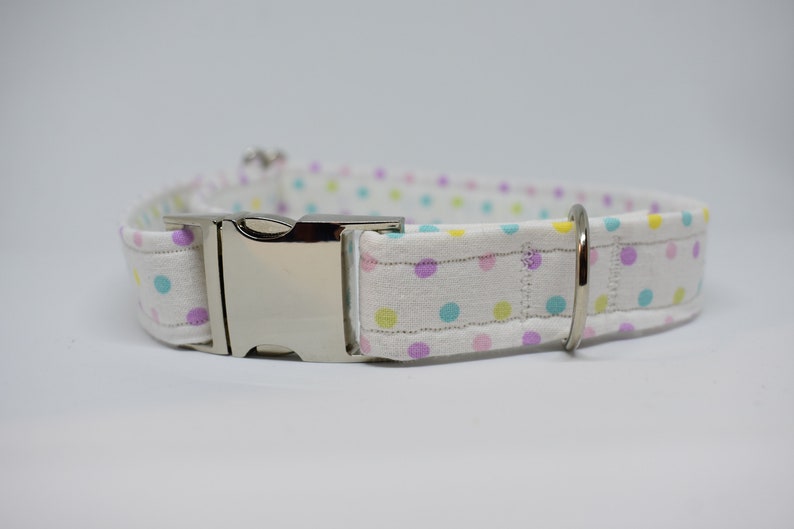 Easter Dog Collar Polka Dot Dog Collar Spring Dog Collar