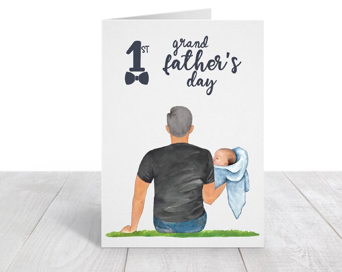 Fathers Day Card, Grandfathers Day Card, Custom Fathers Day Card ...
