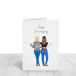 Custom Anniversary Card, Anniversary Card, Card for Wife, Personalized Card, Card for Husband, printable card, Digital Download