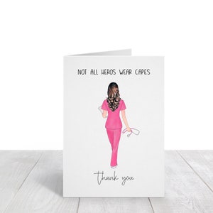 Tarjeta de agradecimiento para enfermeras, tarjeta de agradecimiento personalizada para enfermeras, tarjeta para parteras, tarjeta para enfermeras, tarjeta para doulas, tarjeta imprimible, tarjeta de descarga digital