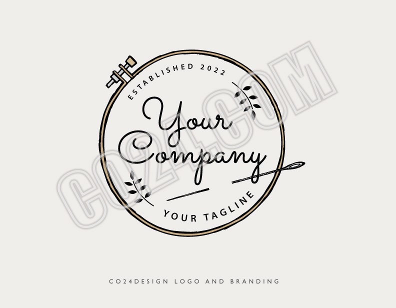 Embroidery Logo Design