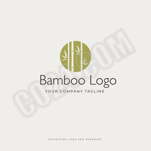 Bamboo logo, Health Retreat Logo, Spa Logo, Hotel Logo, Tropical logo, Luxury Logo, Beauty Logo (eps, svg, jpeg, pdf, png files)