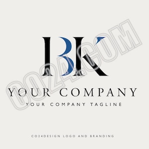 Logotipo de monograma personalizado, logotipo de letras iniciais, logotipo de nome personalizado, logotipo de letras clássicas pré-fabricadas (arquivos eps, svg, jpeg, pdf, png)