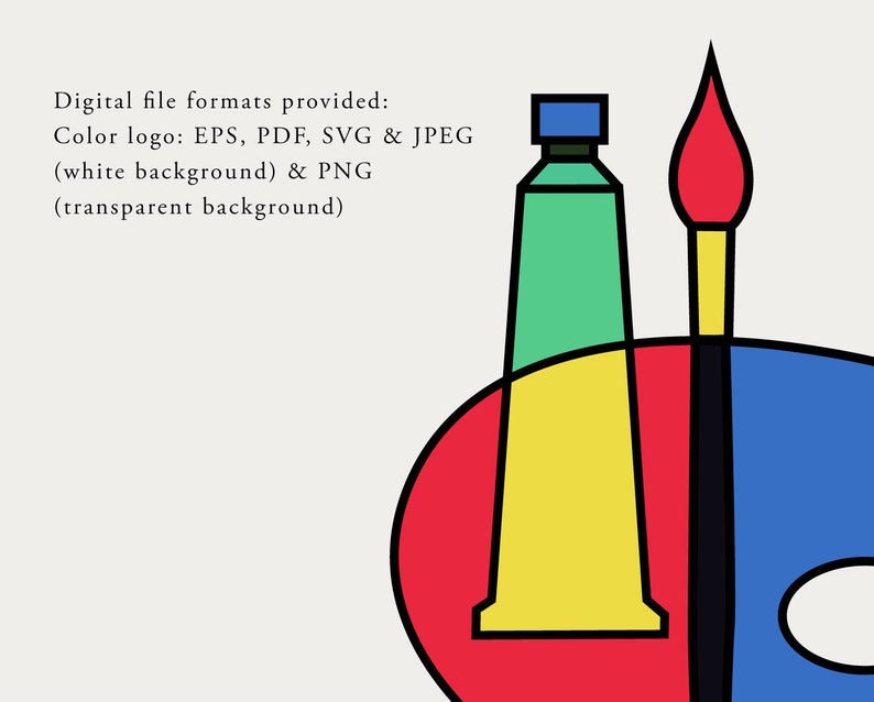 Artist Logo Premade Painting Logo Art Classes Logo Painter Etsy