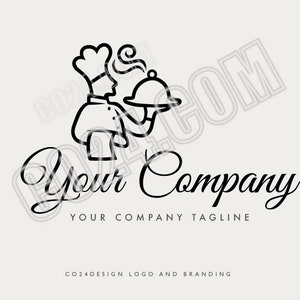 Personal Chef Services Logo, Chef A La Carte Logo, Meal Services Logo, Catering Logo, Restaurant Logo (eps, svg, jpeg, pdf, png files)